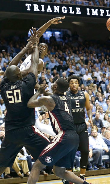 No. 11 North Carolina beats No. 9 Florida State 96-83 (Jan 14, 2017)